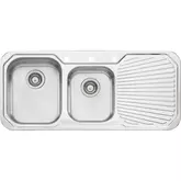 PETITE SINK PE311 STAINLESS STEEL 1&3/4 LH BOWL 3T/H 1080 X 480MM