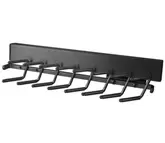FINISTA PULL OUT TIE RACK W59X470X78 BLACK