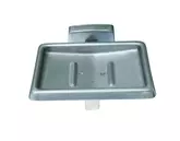 WASHROOM SHOWER SOAP DISH WITH DRAIN STAINLESS STEEL