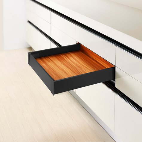 Finista Edge Inner Drawer Kit Low 550NL 40kg Matte Black