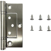 KNIGHT ST3 FAST FIX HINGE 304 SSS INC SCREW ALUMINIUM FIX 100X70X2.5MM