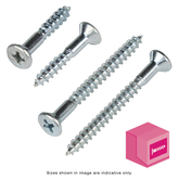 HEAD HOLE SCREW CSK NIB PHILLIPS ZINC 28MM X 4.5MM BOX OF 1000