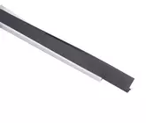 LOUVRE WEATHERSTRIP SEAL CO-EXTRUDED BLACK 3 METRE LENGTH