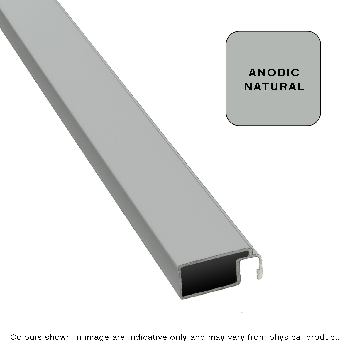 FLYPRO WINDOW FRAME 25 X 11MM X 5 METRE ANODIC NAT