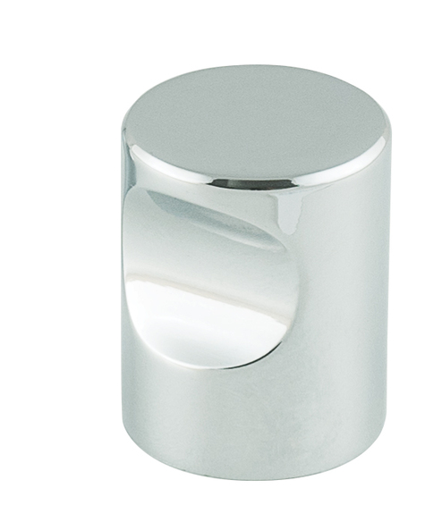 KNOB CYLINDER POLISHED CHROME 25MMX32MM | Cylinder Knob | Knobs & Pulls ...