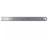 MEASURE STAINLESS STEEL RULE 150MMX15MMX1MM