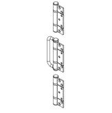 WEATHERFOLD 4S HINGE HANDLE OPEN OUT SATIN STAINLESS STEEL