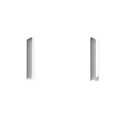 YALE AERON ACTUATOR END CAP WHITE.