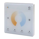 MODAR TW2 LED TOUCH PANEL DUAL WHITE CCT WHITE 1 ZONE