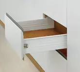 FINISTA SINGLE WALL DRAWER 118X500MM WHITE