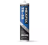 HEXFIX TR-58  MATT BLACK GLASS METAL & MASONRY 300ML