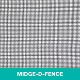 FLYPRO MIDGE-D-FENCE 24X24 WEAVE MATT CHARCOAL 910MM X 30 METRE