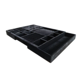 FINISTA JEWELLERY TRAY INSERT BLACK VELVET 473MM X 600-1000MM