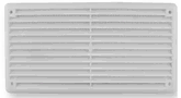 VENT RECTANGLE FOR CUPBOARD 165 X 85MM WHITE PLASTIC VENT RECTANGLE FOR CUPBOARD 165 X 85MM WHITE PLASTIC