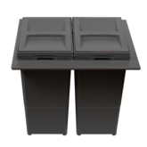 Finista Edge Uni-Bin 450CW 500NL 2x 29L Grey