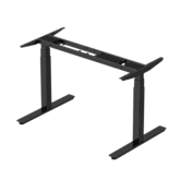 TIMOTION TEK01 STRAIGHT DESK BLACK W1050-1850MM KIT