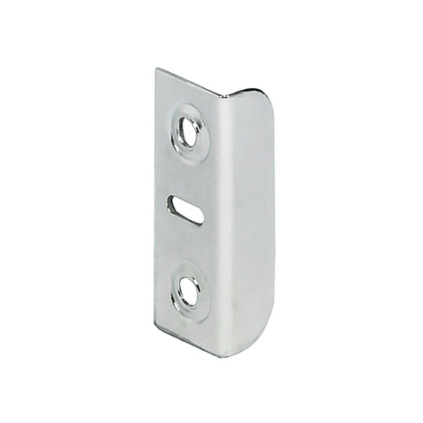 STRIKER LOCK PLATE STANDARD NICKEL PLATED