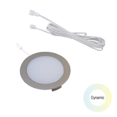 HERA FR 68-LED DYNAMIC LIGHT 4W STAINLESS STEEL LOOK