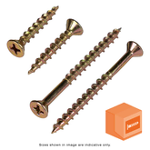 PARTICLE BOARD SCREW CSK NIB PH Z/Y 4.2MM X 41MM BOX OF 1000