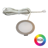 Hera FR68 LED Downlight Stainless Steel Look 75mm 4W 24V RGB
