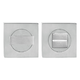 BUILDERS CHOICE 50MM PRIVACY TURN SNIB SQR CONCEALED FIX 50X50MM SCHRO