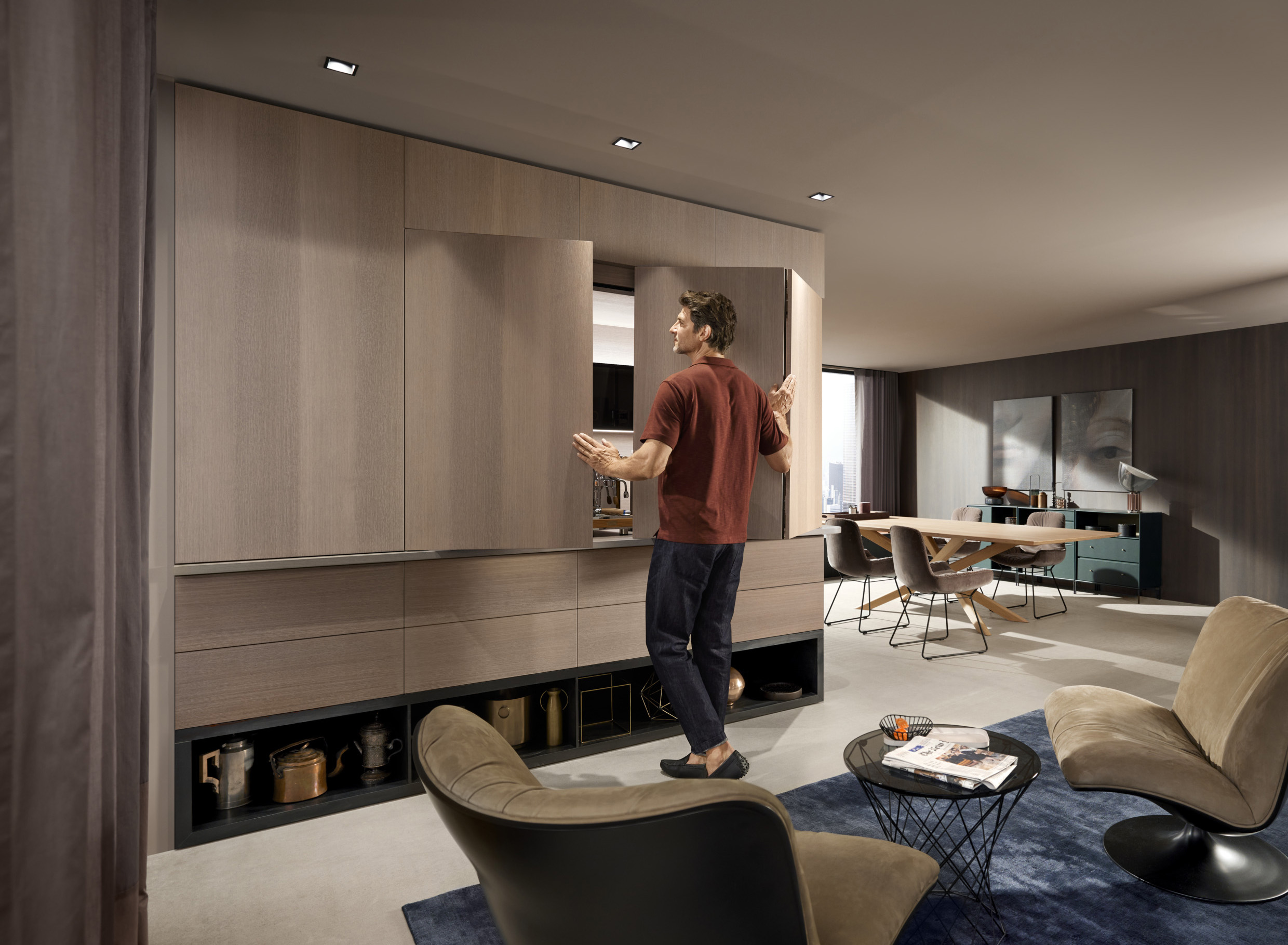 Blum REVEGO pocket door system