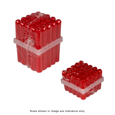 STAR PLUG NYLON RED 6/25 D=6MM L=25MM PACK OF 25