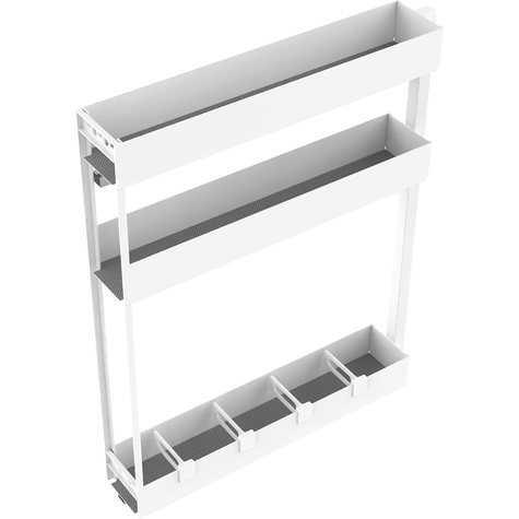 Modar Slim Pull Out 150CW 3 Tier White