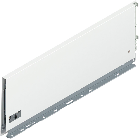 Blum MERIVOBOX Drawer Sides E Height pure 500NL Left Silk White