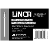 Aluminium/Steel Rivets Countersunk Head 4.8 x 13mm - Box of 500