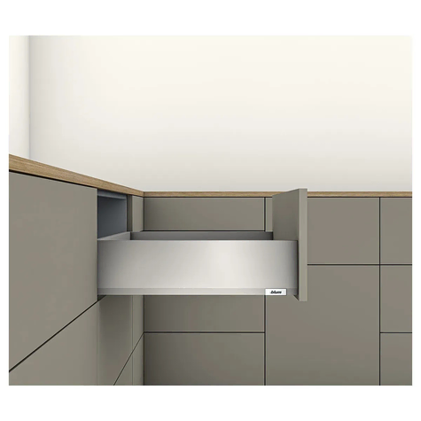 MERIVOBOX STANDARD DRAWER KIT K HEIGHT 600NL 70KG INDIUM GREY MERIVOBOX STANDARD DRAWER KIT K HEIGHT 600NL 70KG INDIUM GREY