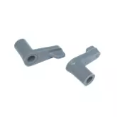 SWIVEL CLIP SUITS FLY SCREEN WHITE 11MM