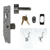 Lockwood Lock Cylinder/Lever 22mm Projection Satin Chrome