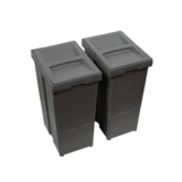Finista Edge Uni-Bin 450CW 500NL 2x 29L Grey