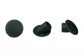 LAMELLO CAPS HOLE COVER CLAMEX P 45* 6MM BLACK PACK OF 100