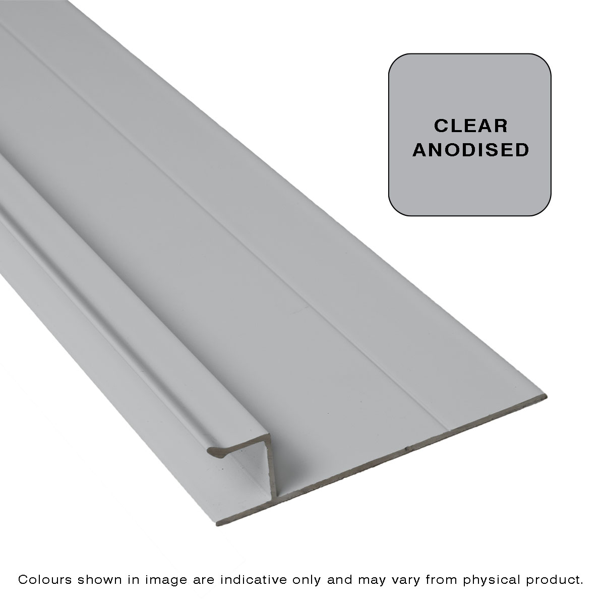 FLYPRO SILL WINDER SKIRT 62 X 15 X 5 METRE CLEAR ANODISED