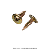 Linca Self Drilling Screws Needle Point Phillips 4mm x 16mm Yellow Zinc - Box of 1,000