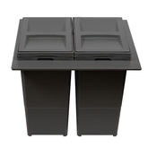FINISTA UNI-BIN 450CW GREY MULTI FIT INCL 2 X 29L BINS & LIDS