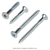 Head Hole Screws CSK NIB Phillips 4.5 x 50mm Zinc - Box of 1,000
