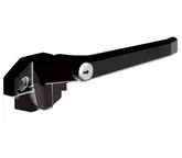 CATCH WEDGELESS DELUX LOCK BLACK WITH KEY 4MM RIGHT HAND
