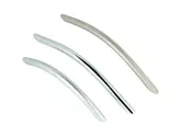 HANDLE ARCH BOW STEEL POLISHED CHROME 224MM CTC