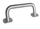 HANDLE COMM. OFFSET PULL 212 STAINLESS STEEL 178MMX19MM DIA SINGLE