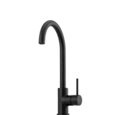 OLIVERI VENICE GOOSENECK MIXER TAP MATTE BLACK