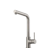 OLIVERI VENICE PULL OUT RIGHT ANGLE MIXER TAP BRUSHED NICKEL