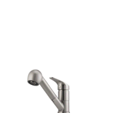 OLIVERI LONDON PULL OUT MIXER TAP BRUSHED NICKEL