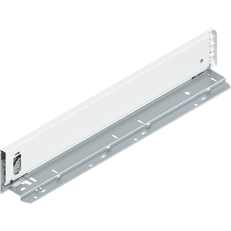 Blum LEGRABOX Drawer Sides M Height 500NL Left Silk White - Box of 20