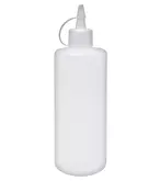 GLUE BOTTLE WITH LID 500ML CLEAR SQUEEZABLE
