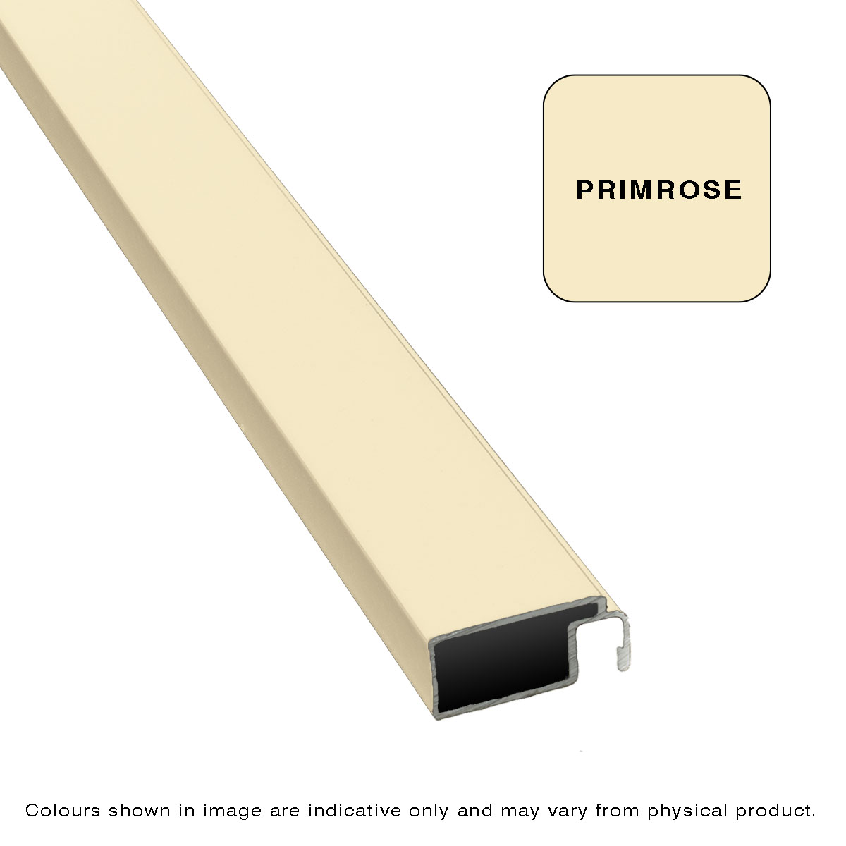 FLYPRO WINDOW FRAME 25 X 11MM X 5 METRE PRIMROSE