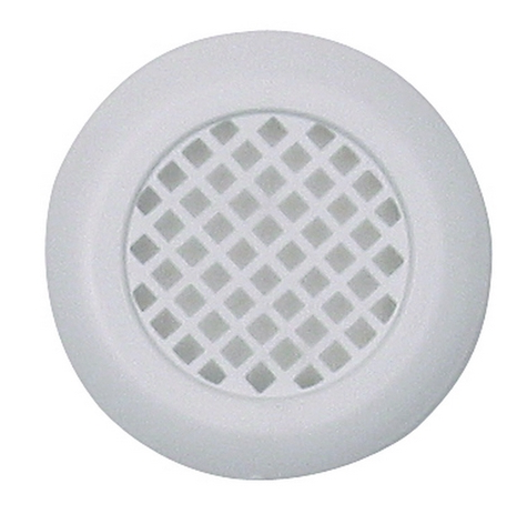 VENT ROUND FOR CUPBOARD 40MM DIAMETER WHITE PLASTIC | Laundry Vents ...