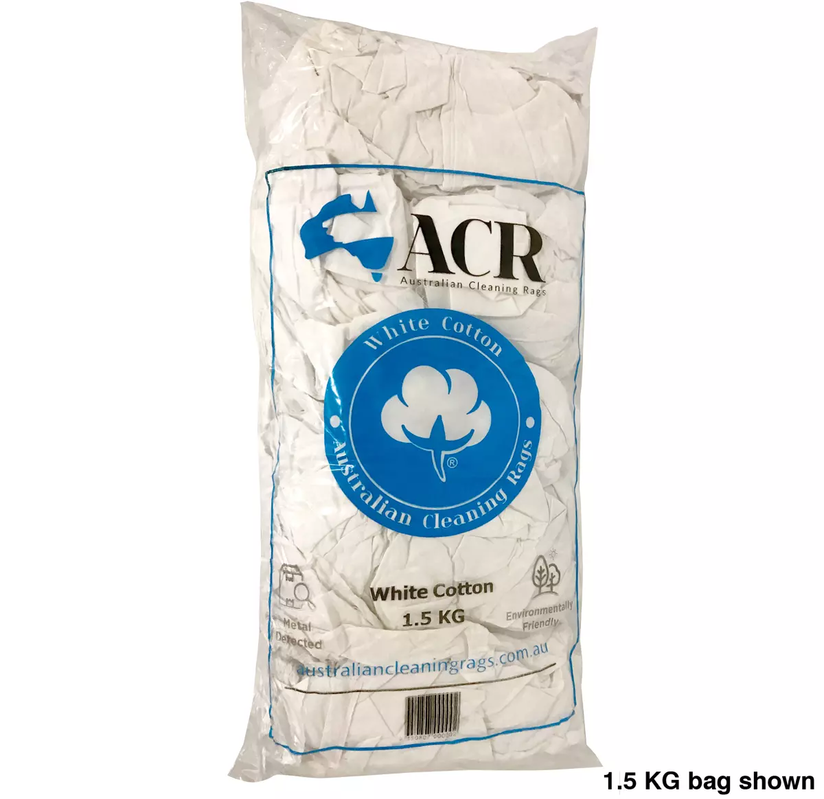 Wipes Bag Of Rags White Cotton-10Kg